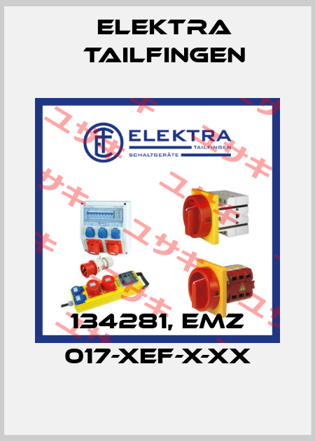 134281, EMZ 017-XEF-X-XX Elektra Tailfingen