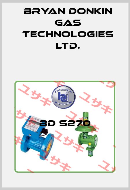 BD S270 Bryan Donkin Gas Technologies Ltd.