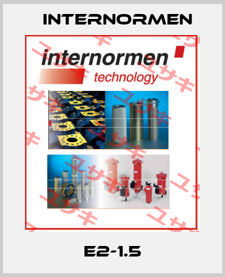 E2-1.5 Internormen
