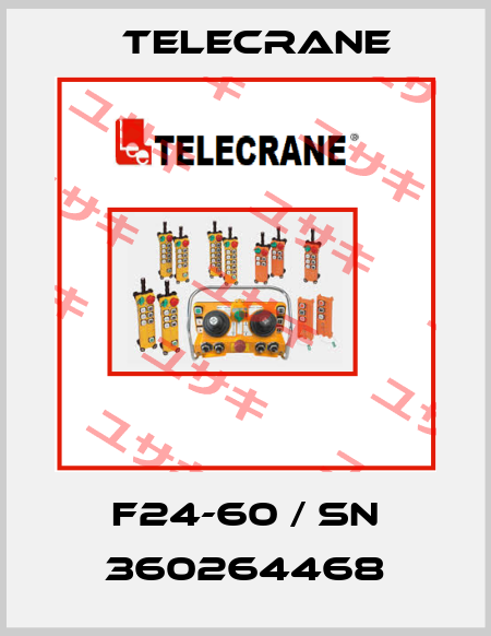 F24-60 / sn 360264468 Telecrane