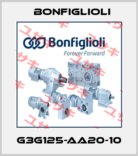 G3G125-AA20-10 Bonfiglioli