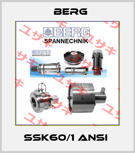 SSK60/1 ANSI  Berg