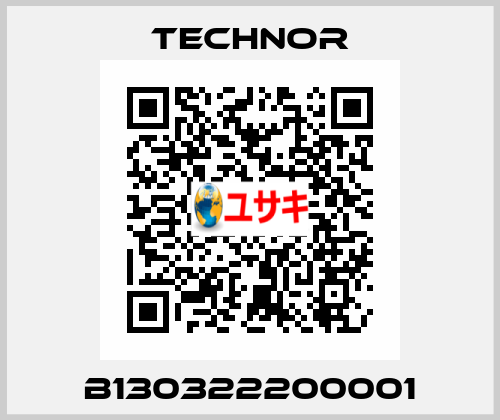 B130322200001 TECHNOR