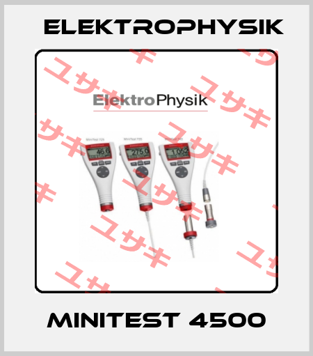 MiniTest 4500 ElektroPhysik