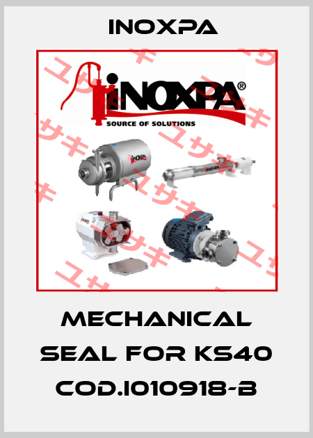 Mechanical seal for KS40 COD.I010918-B Inoxpa