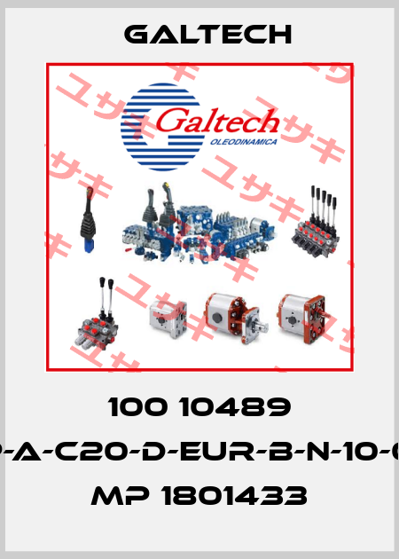 100 10489 15P-A-C20-D-EUR-B-N-10-0-V MP 1801433 Galtech