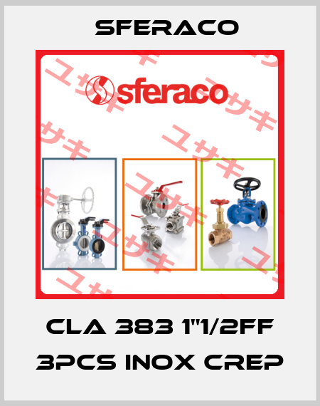 CLA 383 1"1/2FF 3PCS INOX CREP Sferaco