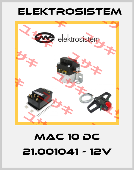 MAC 10 DC 21.001041 - 12V Elektrosistem