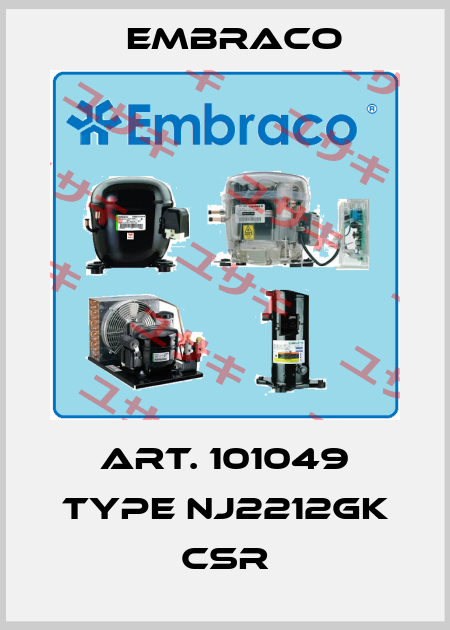 Art. 101049 Type NJ2212GK CSR Embraco
