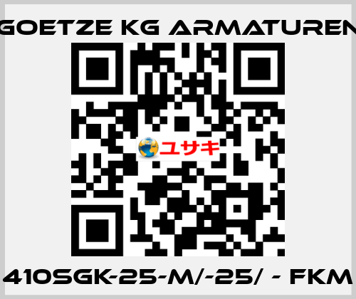 410sGK-25-m/-25/ - FKM Goetze KG Armaturen