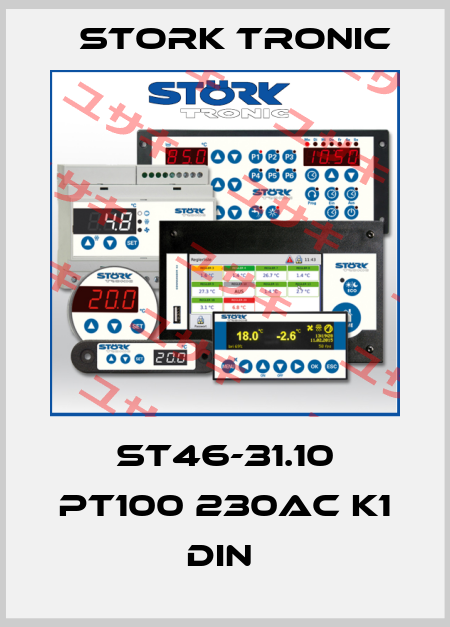 ST46-31.10 PT100 230AC K1 DIN  Stork tronic