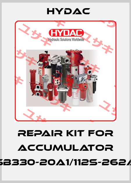 repair kit for accumulator SB330-20A1/112S-262A Hydac