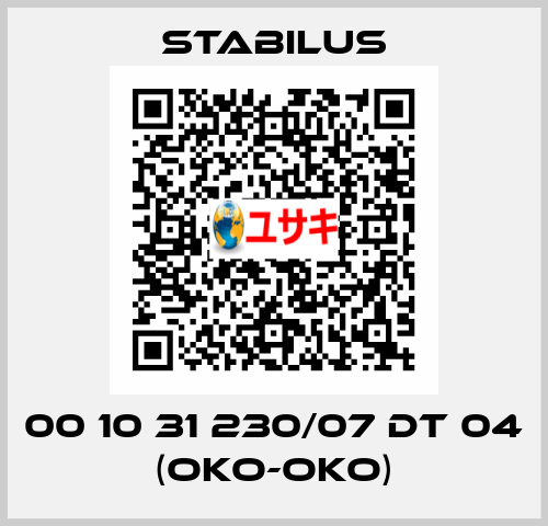 00 10 31 230/07 DT 04 (OKO-OKO) Stabilus