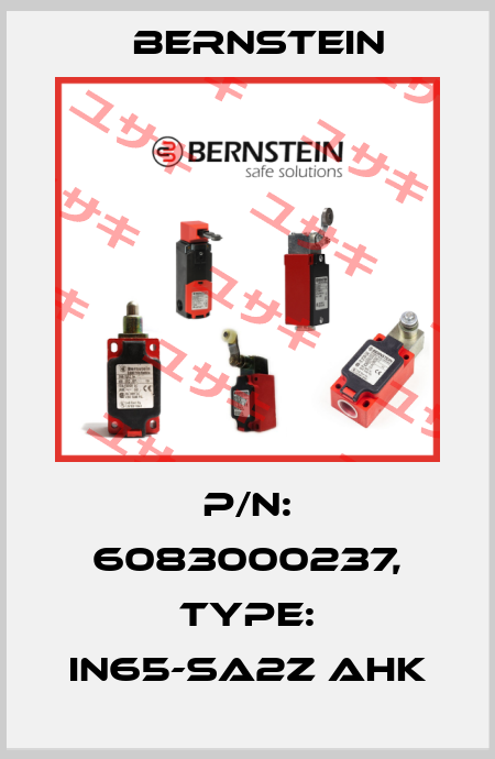 P/N: 6083000237, Type: IN65-SA2Z AHK Bernstein