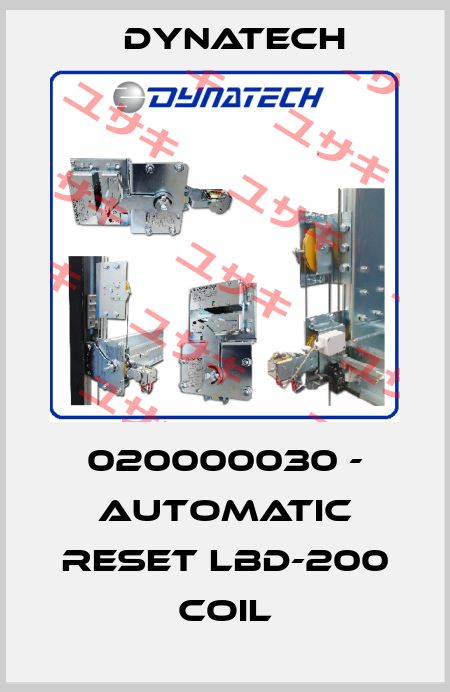 020000030 - AUTOMATIC RESET LBD-200 COIL Dynatech