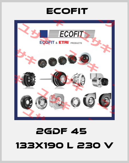2GDF 45   133X190 L 230 V Ecofit