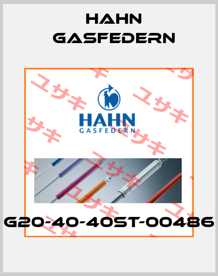 G20-40-40ST-00486 Hahn Gasfedern