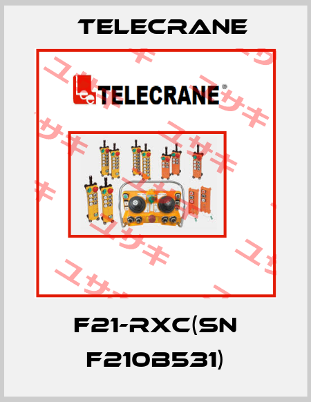 F21-RXC(SN F210B531) Telecrane