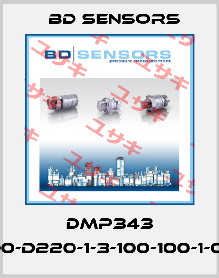 DMP343 100-D220-1-3-100-100-1-00 Bd Sensors