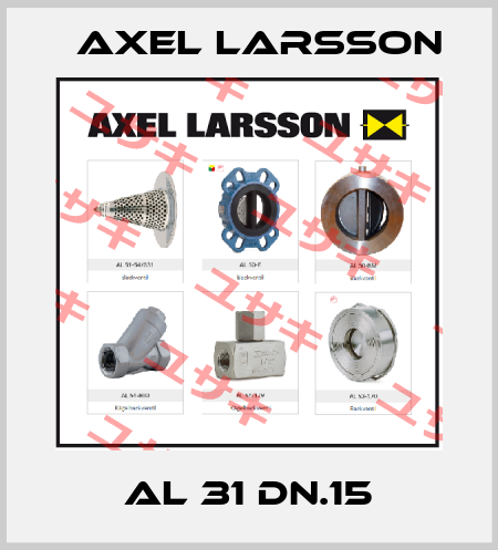 AL 31 DN.15 AXEL LARSSON