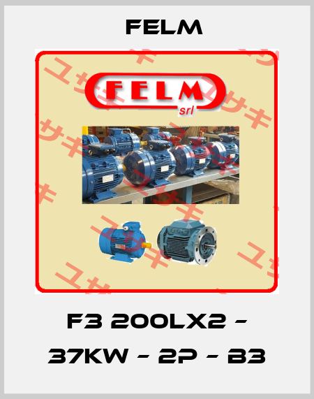 F3 200LX2 – 37KW – 2P – B3 Felm