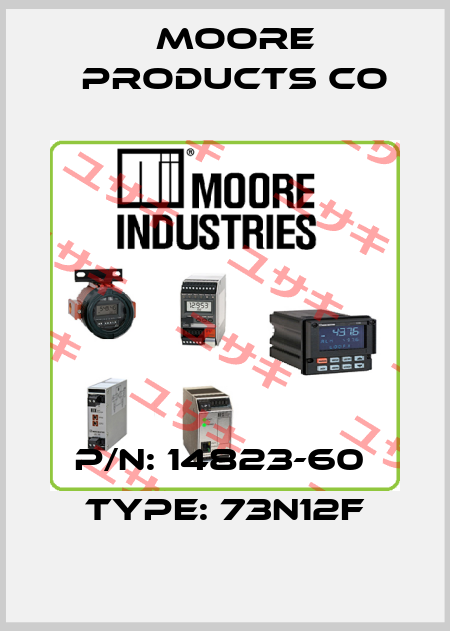 P/N: 14823-60  Type: 73N12F Moore Products Co