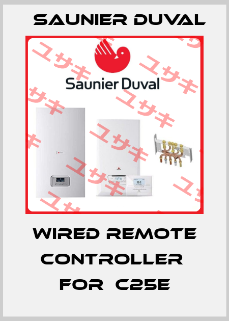 wired remote controller  for  C25E Saunier Duval
