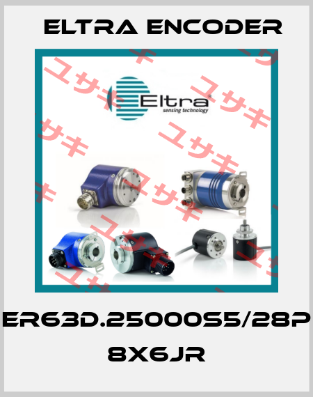 ER63D.25000S5/28P 8X6JR Eltra Encoder