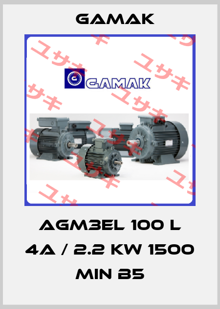 AGM3EL 100 L 4a / 2.2 KW 1500 MIN B5 Gamak