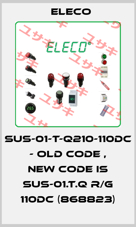 SUS-01-T-Q210-110DC - old code , new code is SUS-01.T.Q R/G 110DC (868823) Eleco