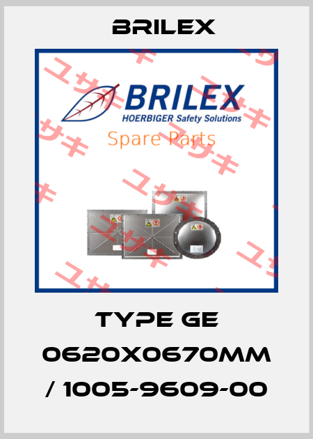 Type GE 0620x0670mm / 1005-9609-00 Brilex
