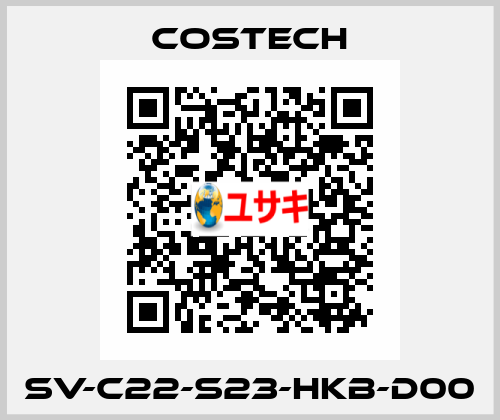 SV-C22-S23-HKB-D00 Costech
