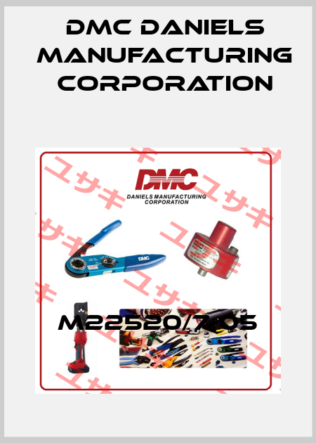 M22520/7-05 Dmc Daniels Manufacturing Corporation