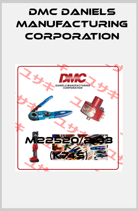 M22520/2-33 (K74S) Dmc Daniels Manufacturing Corporation