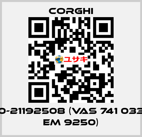 0-21192508 (VAS 741 033 EM 9250) Corghi