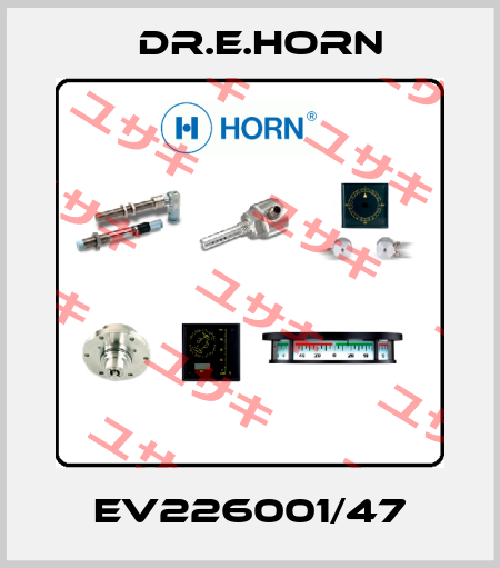 EV226001/47 Dr.E.Horn