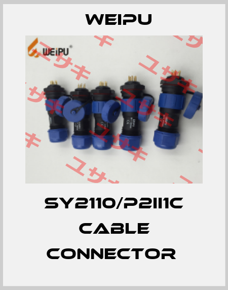 SY2110/P2II1C CABLE CONNECTOR  Weipu