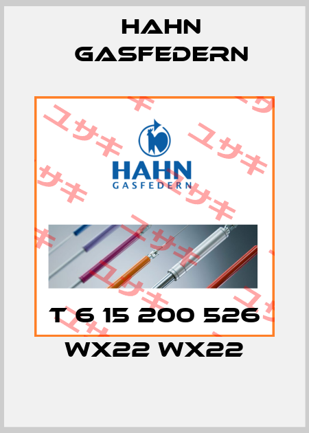 T 6 15 200 526 WX22 WX22 Hahn Gasfedern