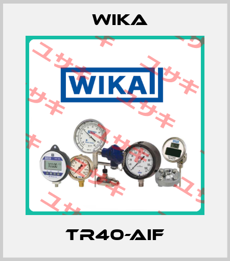 TR40-AIF Wika
