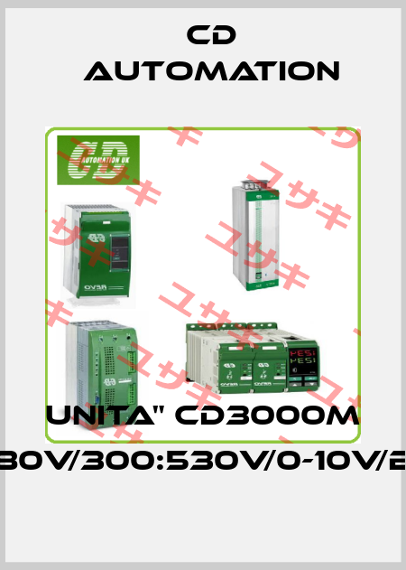 UNITA" CD3000M 1PH/45A/400V/480V/300:530V/0-10V/BF04/EF/HB/UL/IM CD AUTOMATION