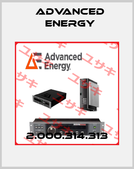 2.000.314.313 ADVANCED ENERGY