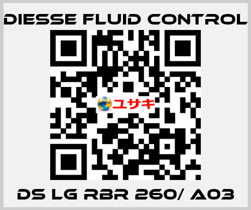 DS LG RBR 260/ A03 DIESSE Fluid Control