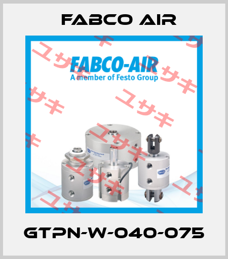 GTPN-W-040-075 Fabco Air