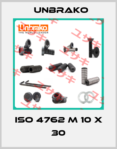 ISO 4762 M 10 X 30 Unbrako