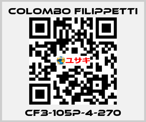 CF3-105P-4-270 Colombo Filippetti