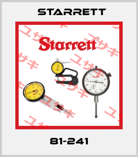 81-241 Starrett