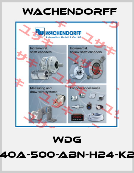 WDG 40A-500-ABN-H24-K2 Wachendorff