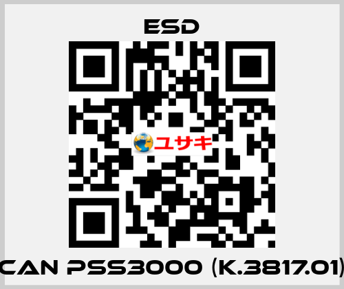 CAN PSS3000 (K.3817.01) ESD