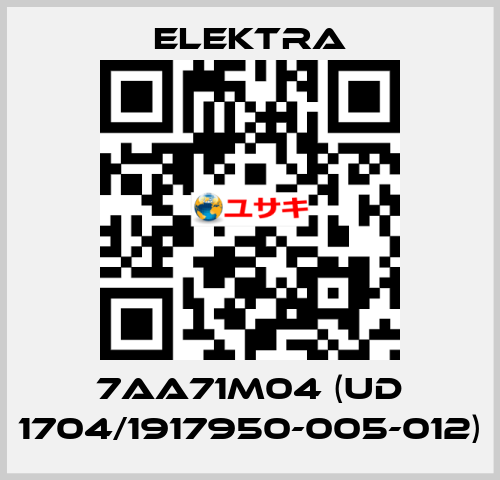 7AA71M04 (UD 1704/1917950-005-012) ELEKTRA