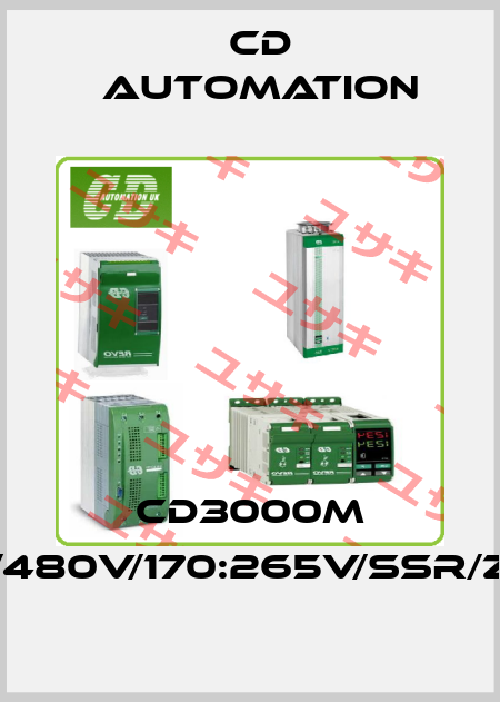 CD3000M 2PH/150A/380V/480V/170:265V/SSR/ZC/IF/HB/FAN110V CD AUTOMATION